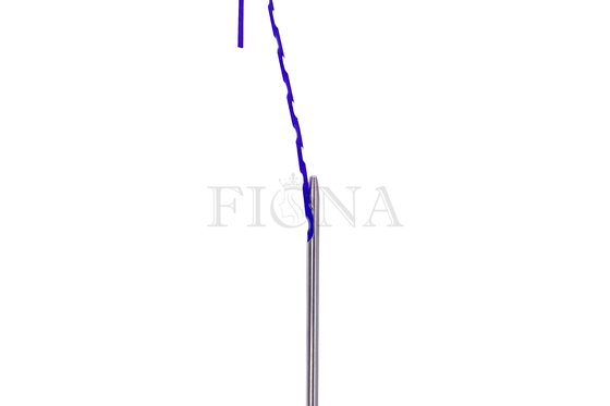 Cannula piana di raggiro di Scupted 18g 100mm del filo del dente del modanatura di Pdo Hilo Espiculado