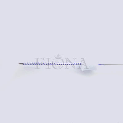 pelle di 38mm che stringe l'ascensore del filo di 26G PDO per il collo