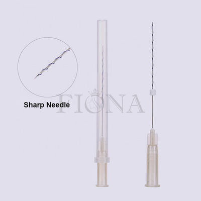 pelle di 38mm che stringe l'ascensore del filo di 26G PDO per il collo