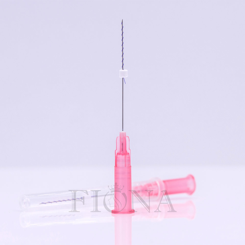 Mono plla 29g 30g (PDO PCL PLLA 29G/30G) del pcl di Pdo di stimolazione del collagene del filo di torsione della vite